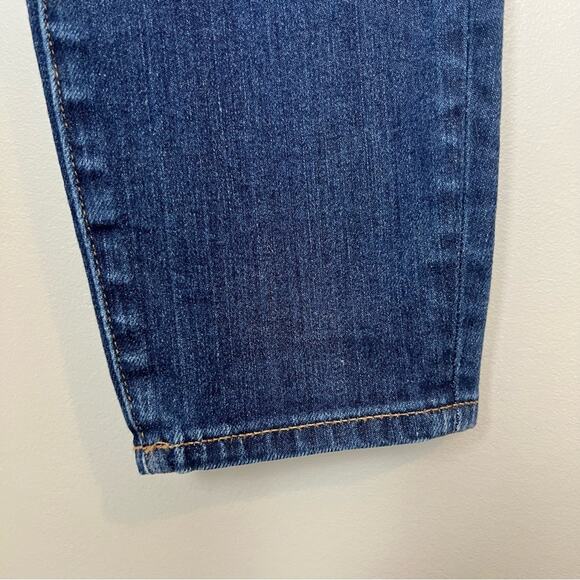 Madewell High Rise Skinny Jeans Dark Wash Blue sz 27 Classic Slim Stretch Denim - Picture 5 of 10